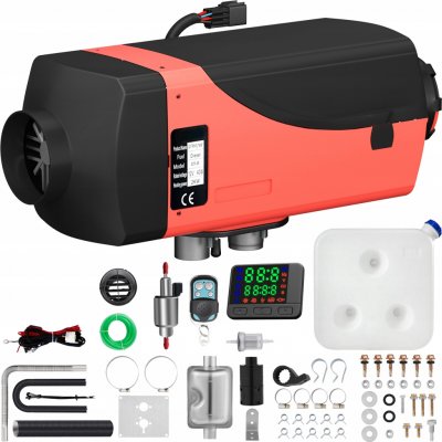 SucceBuy Nezávislé Topení 12V 2KW s Tlumičem a LCD Displejem – Hledejceny.cz