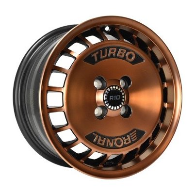 RONAL R10 TURBO 7x15 4x100 ET28 copper matt diamond | Zboží Auto