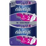 Always Platinum Long Plus velikost 2 hygienické vložky s křidélky 14 ks – Sleviste.cz