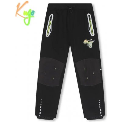 Kugo HK5515 Chlapecké softshellové kalhoty zateplené černé – Zboží Mobilmania