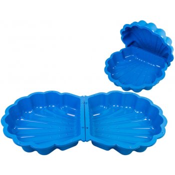 Paradiso Toys pískoviště mušle 102 cm x 88 cm x 40 cm modré