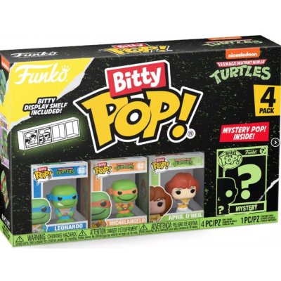 Funko Bitty POP! 4-Pack: Teenage Mutant Ninja Turtles Leonardo a ostatní – Hledejceny.cz