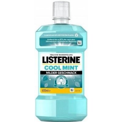 Listerine Cool Mint Mild Taste 600 ml – Sleviste.cz