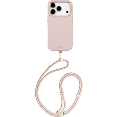 UNIQ Coehl Mirelle MagSafe kryt s poutkem iPhone 17 Pro Shell Pink – Zboží Mobilmania