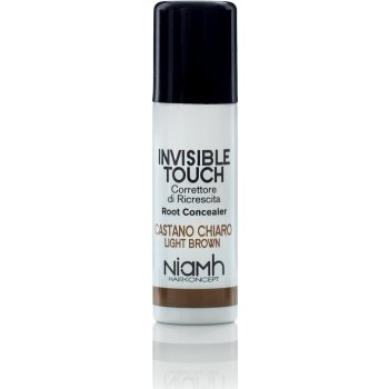 Niamh HairKoncept/LIGHT Brown Invisible Touch korektor ve spreji světle hnědý 75 ml