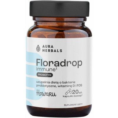 Aura Herbals Floradrop Immune Probiotic 20 kapslí – Hledejceny.cz