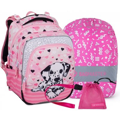 Bagmaster Beta 24 A dalmatin růžový – Zboží Mobilmania