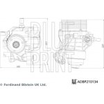 Pouzdro, olejový filtr BLUE PRINT ADBP210134