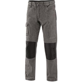Canis Kalhoty jeans NIMES III pánské šedo-černé b1 - CN-1490-081-710-46