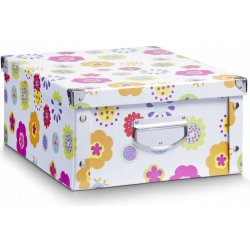 ZELLER Box pro skladování 40x33x17 cm téma - květy