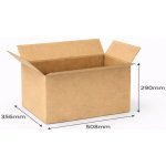 Era-pack Krabice papírová klopová 508 x 356 x 290 mm 3VVL – Zboží Živě