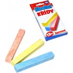 WIKY Křídy školní barevné 12 ks 881611 – Zboží Dáma