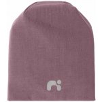 čepice Name It Moppy beanie s reflexním logem grape shake – Sleviste.cz