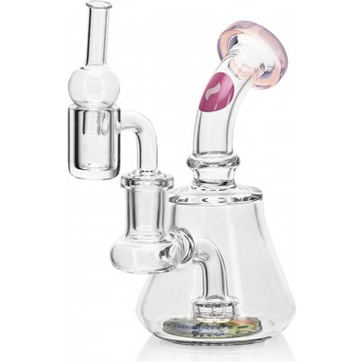 CALVO Dab Rig Set Wax růžová 13 cm zábrus 14 mm – Hledejceny.cz