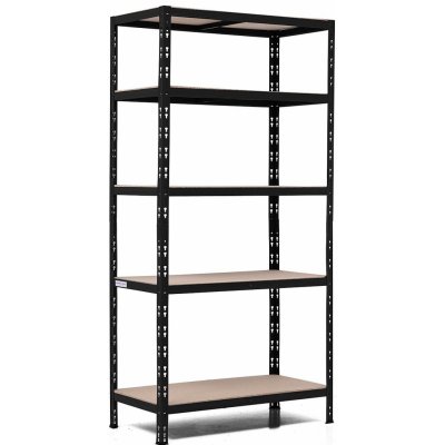 Trestles Regál Super Hit RNDU-KUI 1800 x 900 x 500 mm 5 polic černý – Zboží Dáma