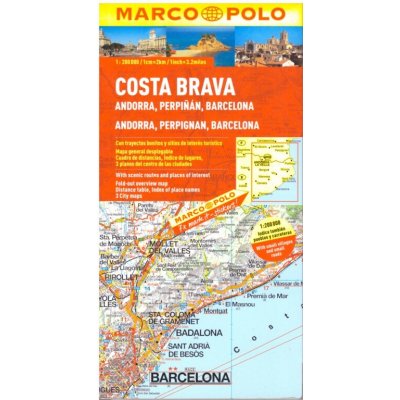 Mairs Costa Brava mapa 1:20 – Sleviste.cz