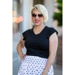 Pružné tričko Milky vínová – Zboží Mobilmania
