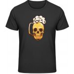 Gildan Soft Style tričko Pivní sklenice ve tvaru smrtky - černá – Zboží Mobilmania