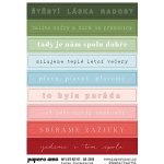 PAPERO AMO ♥ Samolepky - ČESKÉ LÉTO / Štěstí – Zboží Živě