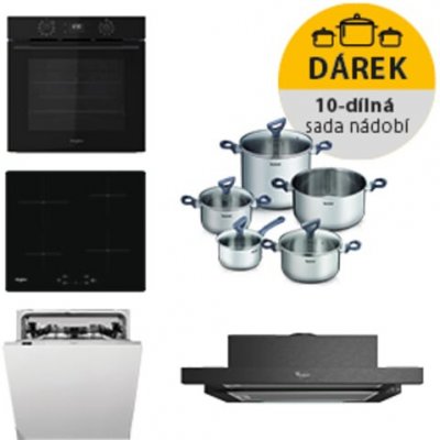 Set Whirlpool OMK58CU1SB + WSQ7360NE + WIC3C26F + AKR7491NB – Zboží Dáma