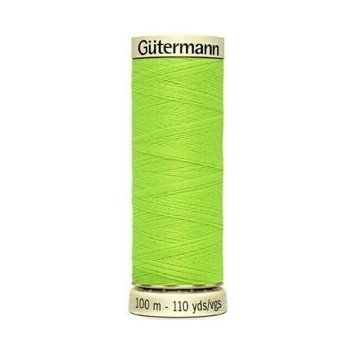 Nit PES Gütermann reflexní - univerzální síla 100 (100m) barva 3836 - zelená reflexní