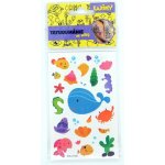 Tetovací obtisky mořský svět 17,5x8,5 cm – Zboží Dáma