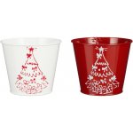 MICA Vánoční květináč Indica různé barvy pr. 12 x 10 cm, 1 ks – Hledejceny.cz