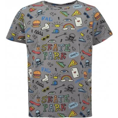 Lewro ZAC Chlapecké triko, šedá – Zboží Mobilmania