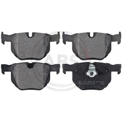 37647 A.B.S. Sada brzdových destiček, kotoučová brzda | Zboží Auto