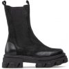 Dámské kotníkové boty s.Oliver kotníková obuv s elastickým prvkem 5-25467-39 black
