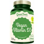 GreenFood Vegan Vitamin D3 90 kapslí – Hledejceny.cz