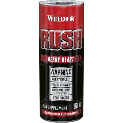 Weider Rush RTD 250 ml – Zbozi.Blesk.cz