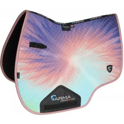 Shires Podsedlová dečka ARMA TIE DYE Růžová – Zboží Mobilmania