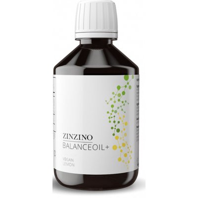 Zinzino BalanceOil Vegan Lemon Omega 3 pro vegany 300 ml – Hledejceny.cz