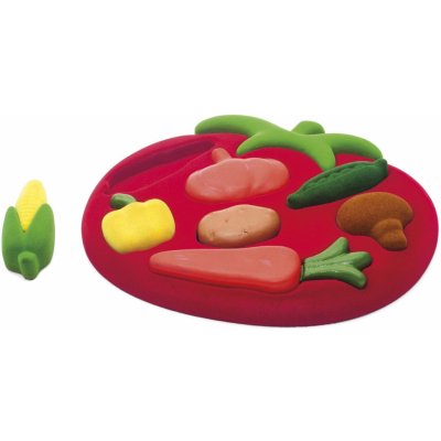 Vzdělávací sada Rubbabu 3D Puzzle Zelenina – Hledejceny.cz