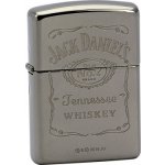 Zippo benzínový JACK DANIEL 24146’S LABEL BRASS EMBLEM – Zboží Mobilmania