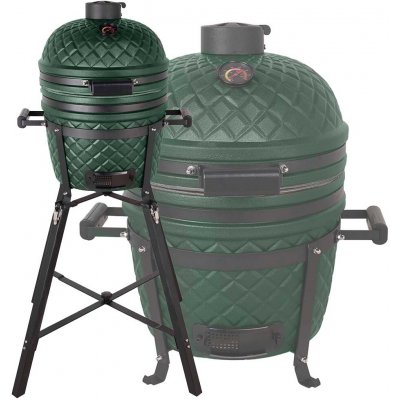 Kamado Dellinger Smoke&Fire 16" Green Matte – Zboží Mobilmania