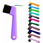 Imperial Riding Háček na kopyta s kartáčkem neon pink – Zboží Dáma