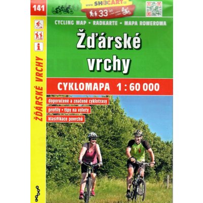 Žďárské vrchy cyklomapa 1:60 000 – Hledejceny.cz