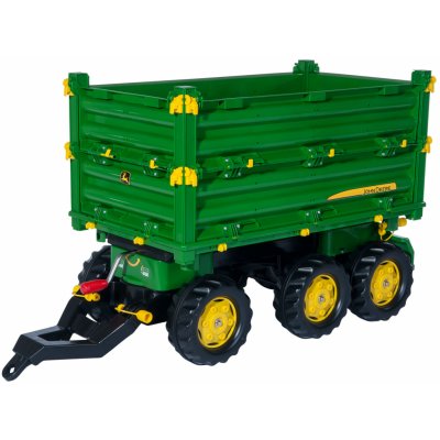 Rolly Toys Přívěs Multi Trailer 3 osý John Deere – Zbozi.Blesk.cz