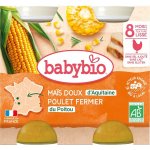 Babybio Sladká kukuřice s kuřetem 2 x 200 g – Hledejceny.cz