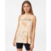 Dámské tílko Rip Curl VAPORCOOL TIE DYE TANK Nude