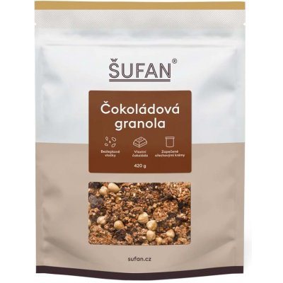 Šufan Granola čokoládová 420 g – Zboží Mobilmania