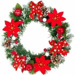 Strend Pro Věnec MagicHome Vánoce, červený, 25 cm – Hledejceny.cz