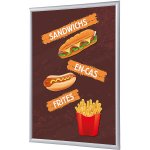 Jansen Display Set klaprámu A4, Svačiny, francouzština, 241 x 328 mm – Zboží Živě