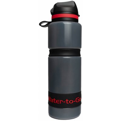 Water-To-Go Eco Active 0,75 l šedá / červená – Sleviste.cz