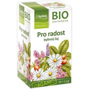 Apotheke BIO Pro radost čaj 20 x 1,5 g