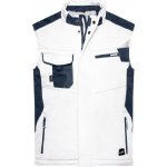 Daiber JN 825 zimní softshellová vesta white/carbon