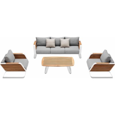HIGOLD NL Zahradní 5 místná sedací souprava WING WHITE GREYHG204940WH – Hledejceny.cz