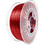Devil Design PETG 1,75 mm 1 kg - rubínově červená transparentní – Zboží Živě